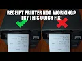 Receipt Printer not working Try this fix