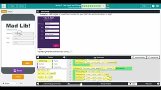 Code org Event-Driven Programming Lesson 7