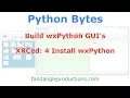 XRCed 4 Install wxPython