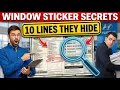 How to Read a Car Window Sticker Decode Monroney Label Like a Pro
