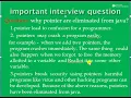 Why pointers are eliminated from java