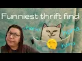Funniest Thrifting Find Thrift with Me ThriftCenter Santa Cruz CA