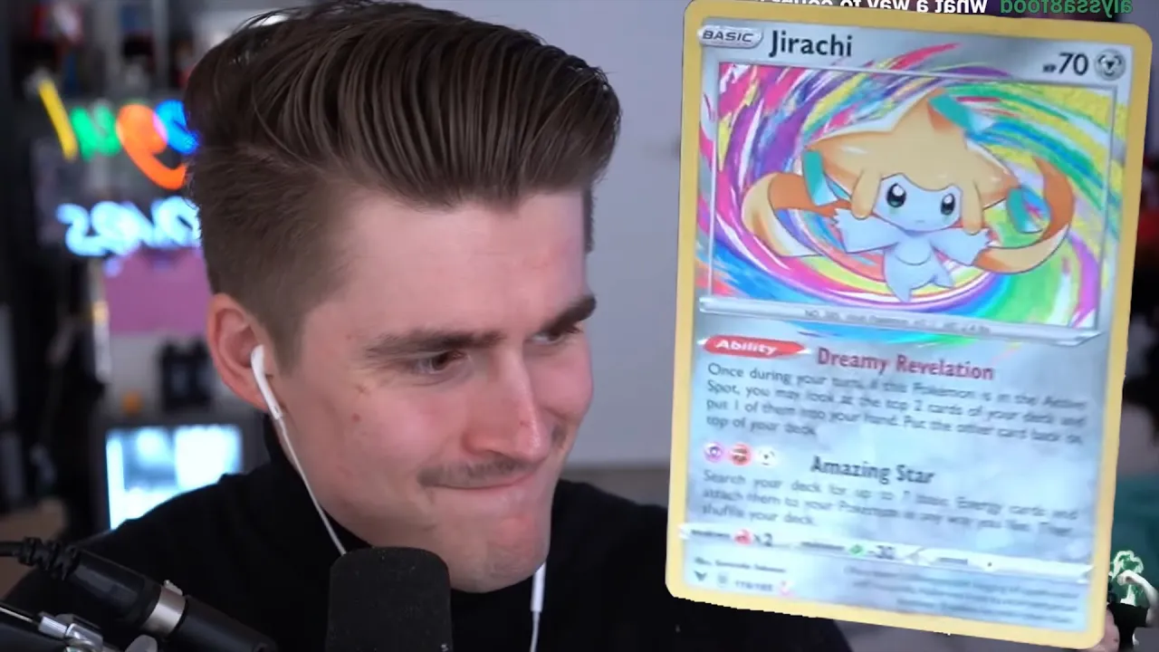 Ludwig unboxes pokemon packs