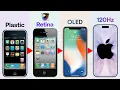 The Evolution of iPhone Displays | From PLASTIC to LTPO OLED