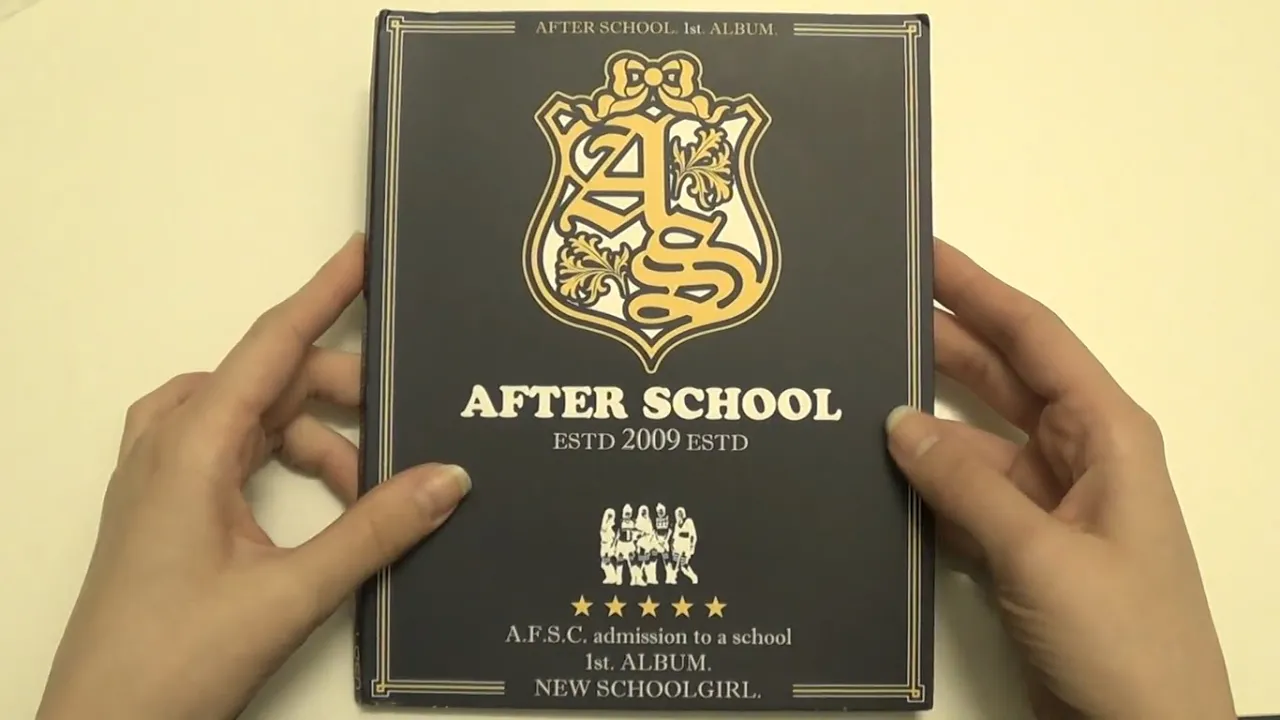 Unboxing After School 애프터스쿨 1st Korean Single Album New Schoolgirl