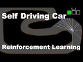 Creating a Self Driving Car using Reinforcement Learning - Deep Q-Network DQN in Python