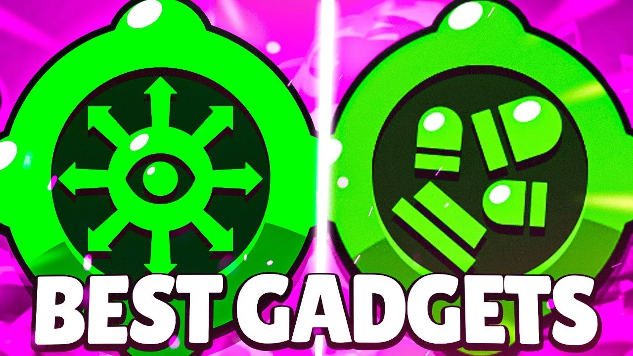 THE BEST 10 GADGETS IN BRAWL STARS | SEASON 17