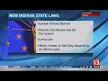 New Indiana state laws