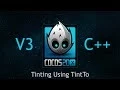 Cocos2d-x v3 C Tutorial 18 - Tinting Using TintTo