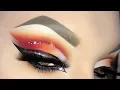 BITCHY VALENTINE S DAY LOOK - Arabic Red Glitter Cut Crease Makeup Tutorial