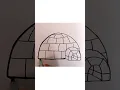 Download Lagu Easy Igloo drawing #easydrawingforkidsstepbystep#youtubeshorts#viral