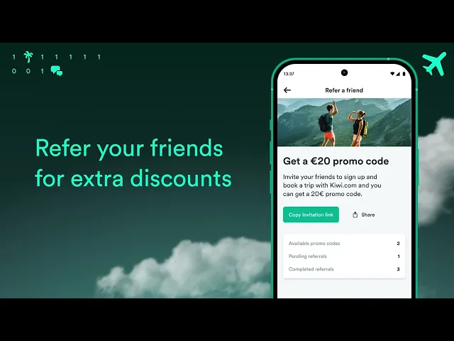 Kiwi.com дешевые билеты для Андроид – Видеообзор