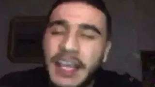 سلامه Salameh يغني على اللايف فريستايل طرش 480P 