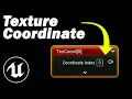 How to Texture Coordinate Node EXPLAINED Unreal Engine Materials