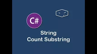 string count substrings in c