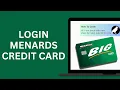 How to Login Menards Credit Card