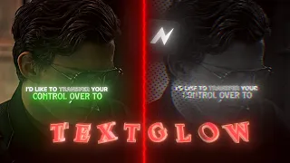 AE like Text Glow Tutorial on Mobile Node