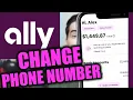 How to Change Phone Number on Ally Bank App
