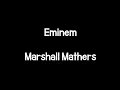 Eminem - Marshall Mathers