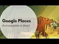 Google Places - Autocomplete in React