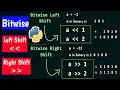 LEFT SHIFT RIGHT SHIFT OPERATORS IN PYTHON PROGRAMMING WITH EXAMPLE PROGRAM PYTHON IN TELUGU