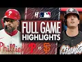 Download Lagu Philadelphia Phillies vs San Francisco Giants - FULL GAME HIGHLIGHTS | July 8, 2025 MLB Season