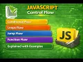JavaScript Control Flow Conditional Loops Jump Function Flow Explained with Examples