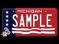 Michigan bringing back red white and blue license plates for 2026