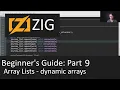 Beginner s Guide to Zig Part 9 - ArrayList
