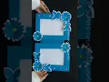 DIY - Photo frame How to make photo frame with cardboard