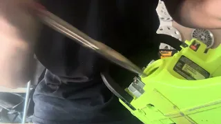 How to Install Fuel Lines on a Poulan Chainsaw VERY easy
