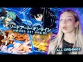 SWORD ART ONLINE ALL OPs Reaction 1-13 SAO Had THIS Many BANGERS