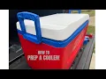 HOW TO PREP A COOLER Fraternity Formal Painted Cooler Prep