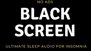 Rain Sounds Black Screen 8 Hours No Ads | Sleep Better, Relax Faster, Wake Refreshed