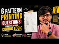 These 6 Pattern Printing Questions Will Build Your Coding Logic Java Pattern Tutorial