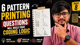 These 6 Pattern Printing Questions Will Build Your Coding Logic Java Pattern Tutorial