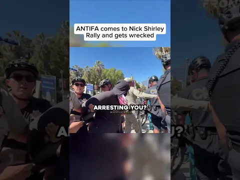 ANTIFA gets destroyed at Nick Shirley rally