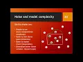 Noise and model complexity