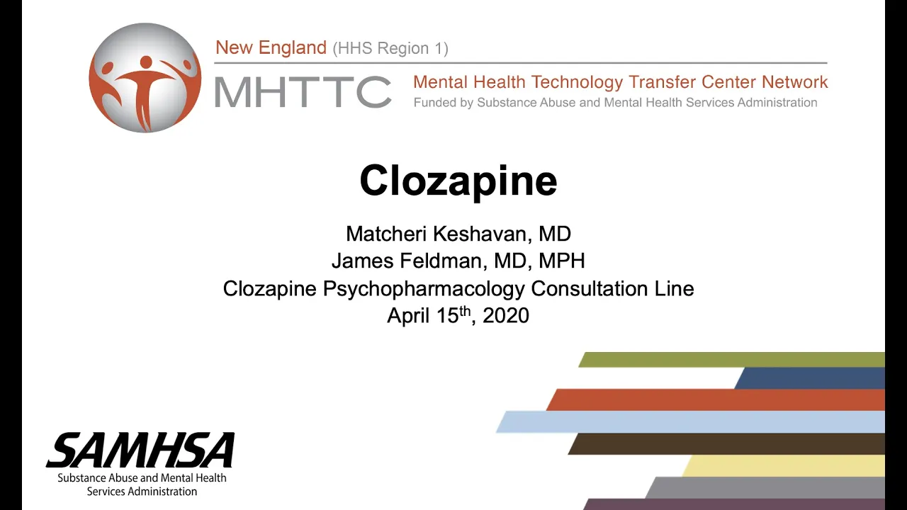 Psychopharmacology Consultation Line - Clozapine