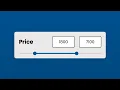 JavaScript Ecommerce Price Range with HTML CSS HTML CSS JavaScript Price Range raselcoder