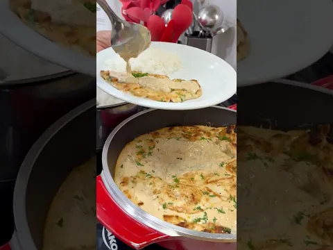 O Segredo Desse Frango Está Nesse Molho Cremoso! 🍗😍