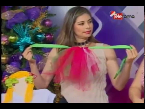 Aprenda a realizar tutus navideños para niñas