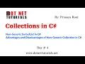 Non-Generic Sorted List in C Advantages and Disadvantages of Non-Generic Collection in C