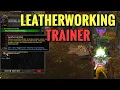 Pandaria Leatherworking Trainer Location WoW MOP
