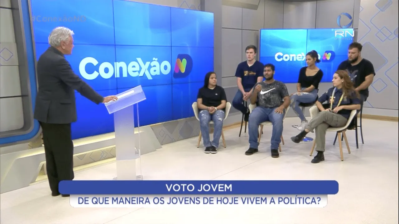 Conexão ND: Paulo Alceu conversa com jovens sobre a importância do voto