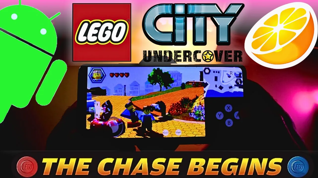 Lego City Undercover: The Chase Begins Android Gameplay | Citra Android | Nintendo 3DS Emulator