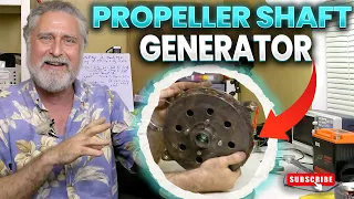 Make Electricity from your Boats Propeller (Shaft Generator part 1)