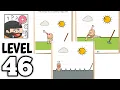 Brain Test 5 Level 46 - All Parts Walkthrough