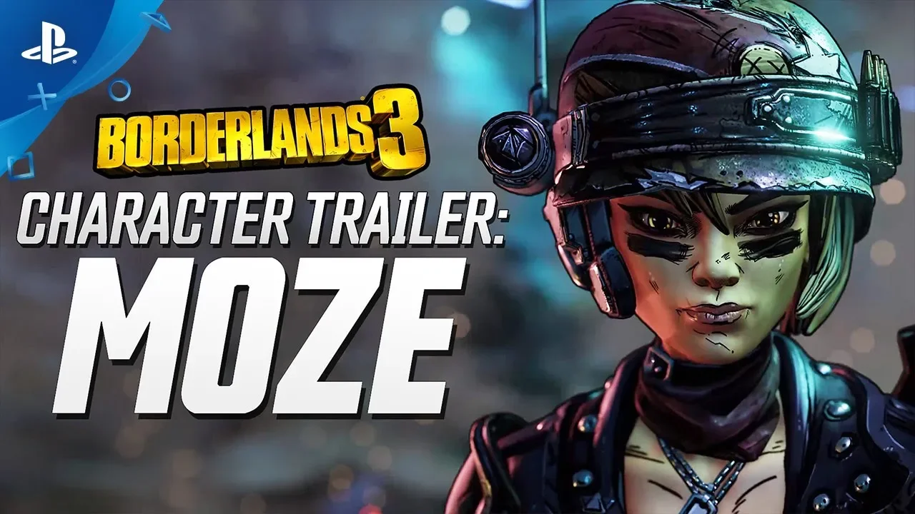Borderlands 3 - Moze Personagetrailer: The BFFs | PS4