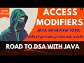 Access Modifiers in Java Java interview Topic Hindi Tutorial 8